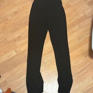 PrettyLittleThing Black Skinny High-Waist Jumpsuit Pants